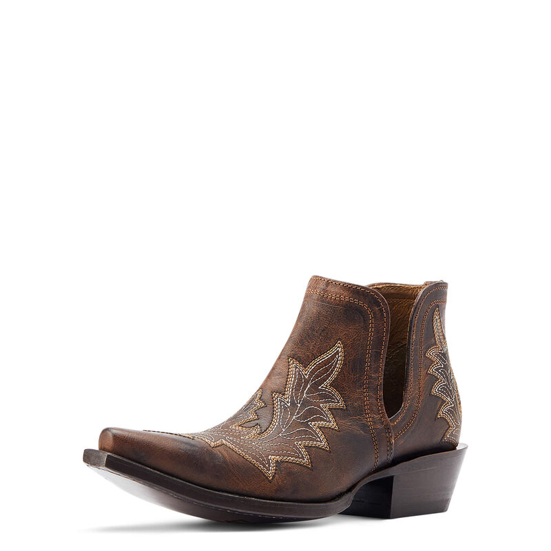 Dixon Low Heel Western Boot